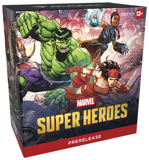 [P0043347] MTG - Marvel Super Heroes Prerelease Pack - DE