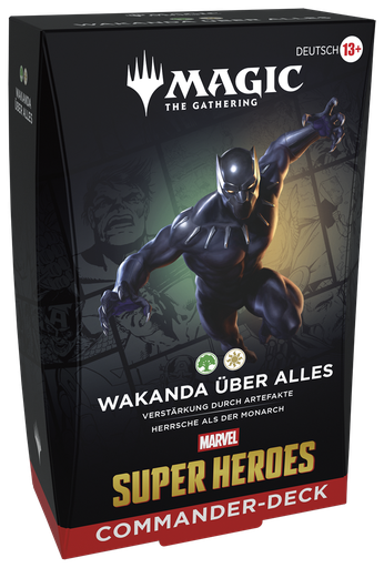 [P0043352] MTG - Marvel Super Heroes Commander Deck Wakanda Forever - DE