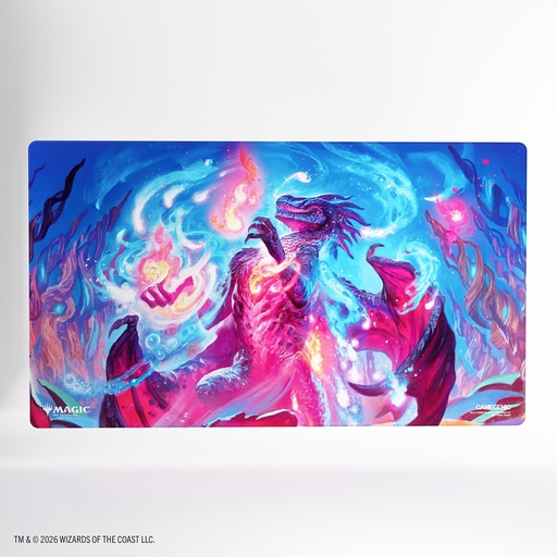 [P0043379] Magic: The Gathering | Secrets of Strixhaven Shiny Playmat - Prismari, the Inspiration