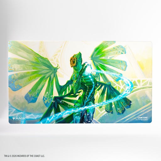 [P0043386] Magic: The Gathering | Secrets of Strixhaven Shiny Playmat - Quandrix, the Proof