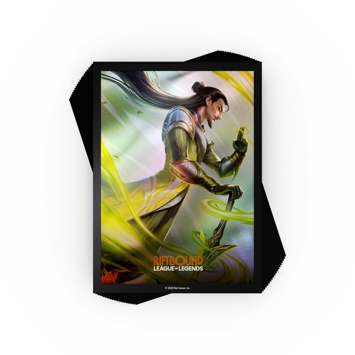 [P0043407] Riftbound: League of Legends TCG - Unleashed Art Sleeves: Master Yi, Wuju Master