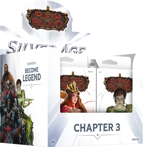 [P0043533] Flesh & Blood TCG - Silver Age: Chapter 3 Deck - EN