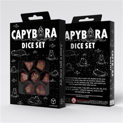 [P0043658] Capybara Dice Set: Chillo