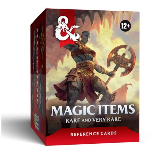 [P0043672] D&D - Trove Reference Cards - Magic Items: Rare and Very Rare - EN