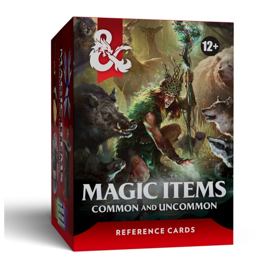 [P0043673] D&D - Trove Reference Cards - Magic Items: Common and Uncommon - EN