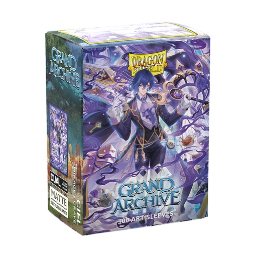 [2110000189891] Dragon Shield - Standard Licensed Dual Art Sleeves: Grand Archive Ciel, Mirage's Grave [Matte] (100 Sleeves)