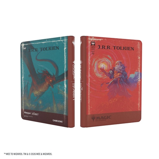 [P0043924] Magic: The Gathering | The Hobbit Zip-Up Album 18-Pocket - The Arkenstone/Smaug, Worm of Dread