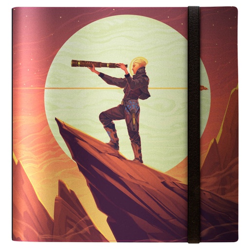 [2110000190354] Edge of Eternities Resonant Space Tezzeret & Sami 12-Pocket PRO-Binder for Magic: The Gathering