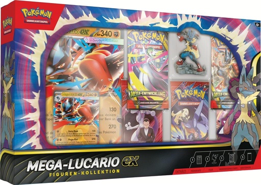 [2110000191603] Pokemon Mega-Lucario Figuren-Kollektion - DE
