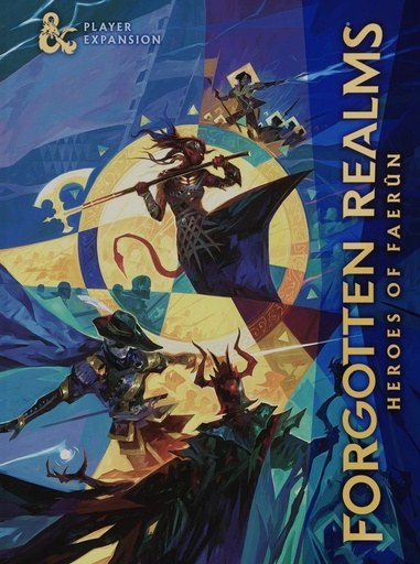 [2110000191962] Dungeons & Dragons - Forgotten Realms: Heroes of Faerun Alternate Cover - EN