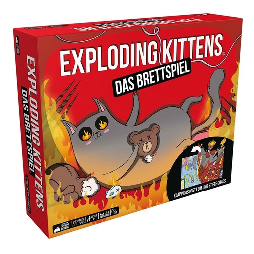 [2110000194406] Exploding Kittens: Das Brettspiel - DE