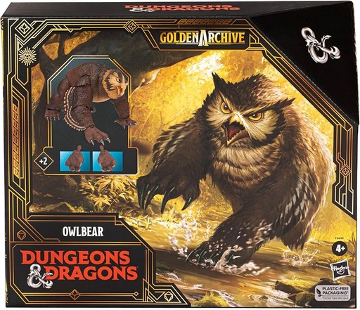 [2110000197223] Dungeons & Dragons: Golden Archive Owlbear