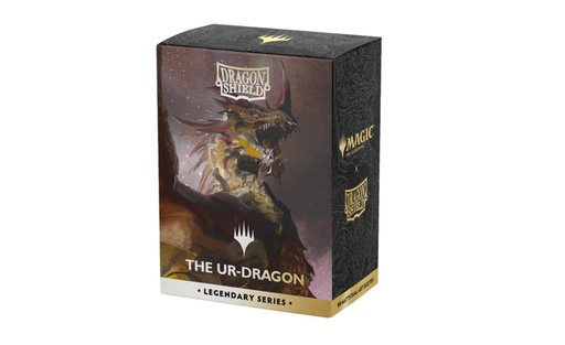 [2110000197322] Dragon Shield Standard size License Sleeves - Landfall Series - The Ur-Dragon (100 Sleeves)