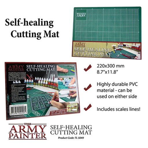 [2110000068219] THE ARMY PAINTER: SELF-HEALING CUTTING MAT